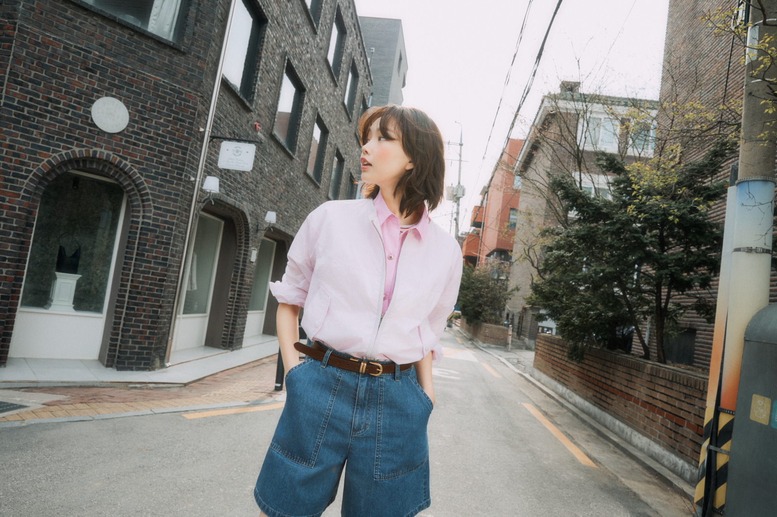 BEANPOLE LADIES◆ヘリントンジャンパーです over print - Zip Blouson | DOLL